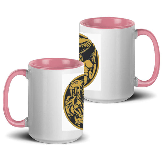 Taza Power ranger todos - Alive geek shop. Accent Mug 15Oz (US) - Alive Geek Shop 🧠 Gadgets que mejoran tu vida