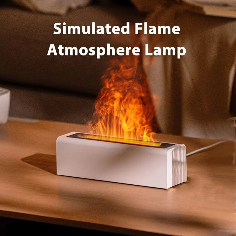 Flame Fusion Aroma Diffuser: Bringing 7-Color Ambiance to Your Space! - Alive Geek Shop 🧠 Gadgets que mejoran tu vida