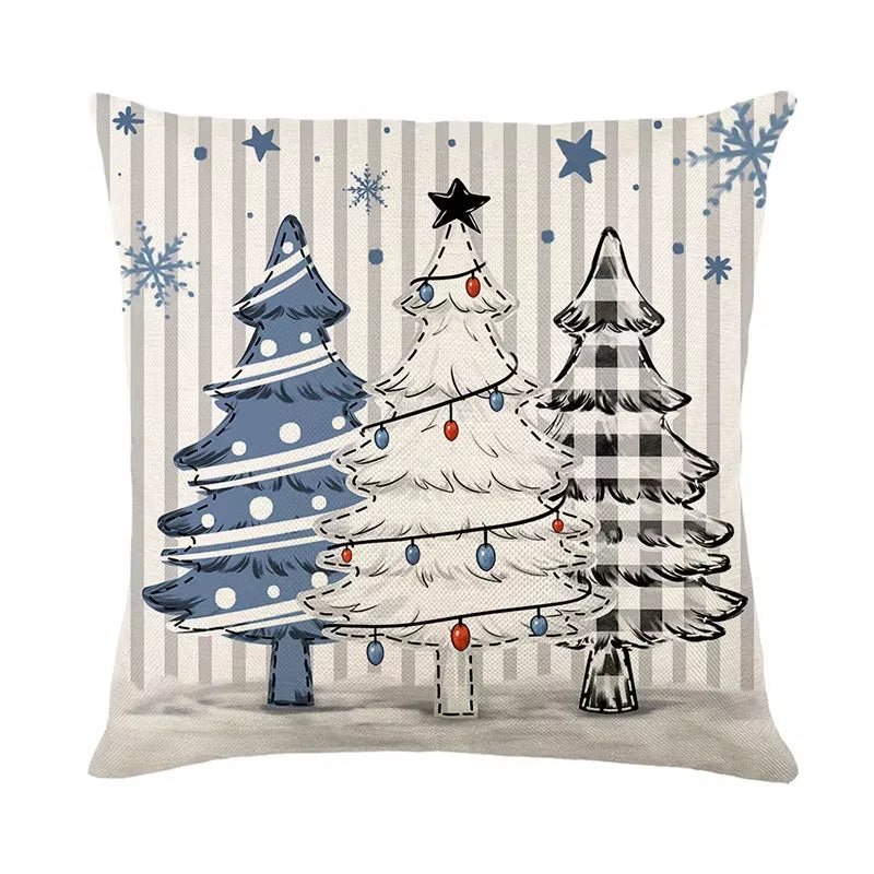 45 cm Festive Holiday Cushion Cover Pillowcase Set - Add Cheer to Your Home! 🎄✨ #ChristmasDecor2024