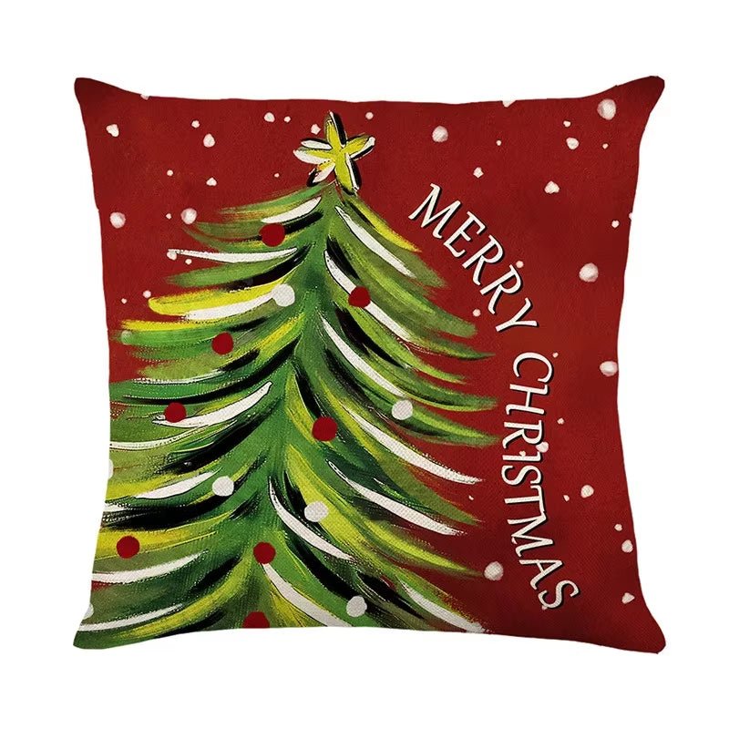 45 cm Festive Holiday Cushion Cover Pillowcase Set - Add Cheer to Your Home! 🎄✨ #ChristmasDecor2024