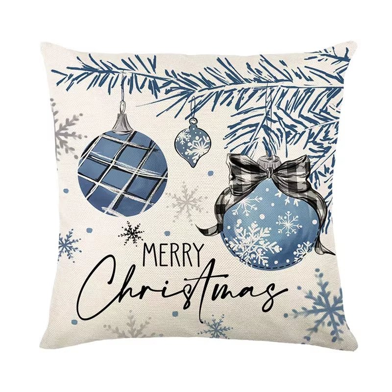 45 cm Festive Holiday Cushion Cover Pillowcase Set - Add Cheer to Your Home! 🎄✨ #ChristmasDecor2024