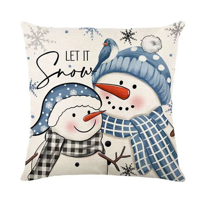 45 cm Festive Holiday Cushion Cover Pillowcase Set - Add Cheer to Your Home! 🎄✨ #ChristmasDecor2024