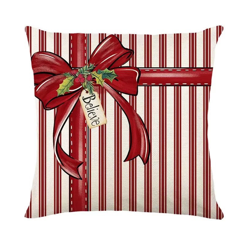 45 cm Festive Holiday Cushion Cover Pillowcase Set - Add Cheer to Your Home! 🎄✨ #ChristmasDecor2024