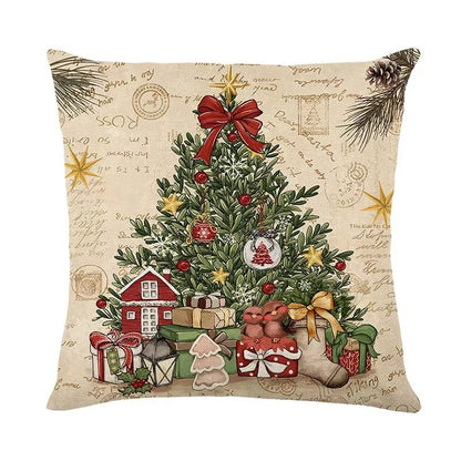 45 cm Festive Holiday Cushion Cover Pillowcase Set - Add Cheer to Your Home! 🎄✨ #ChristmasDecor2024