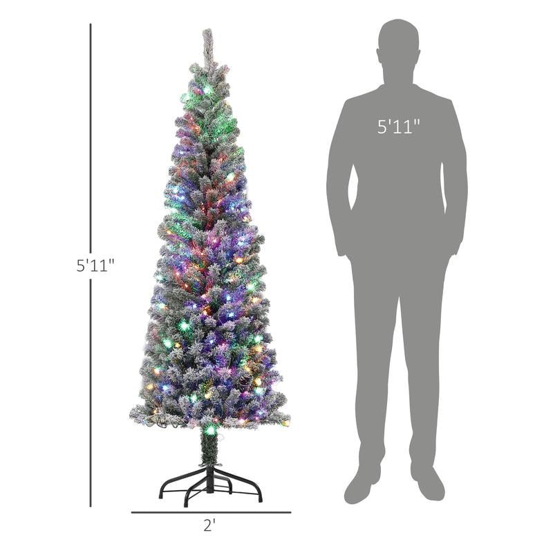 ¡Árbol HOMCOM Alive geek shop: El árbol de Navidad flocked más divertido y geek! -Alive Geek Shop Gadgets que mejoran tu vida