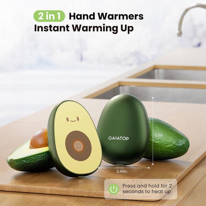 Aguacate Calientamanos - ¡Calor glorioso en tus manos! 🥑🔥 - Alive Geek Shop 🧠 Gadgets que mejoran tu vida