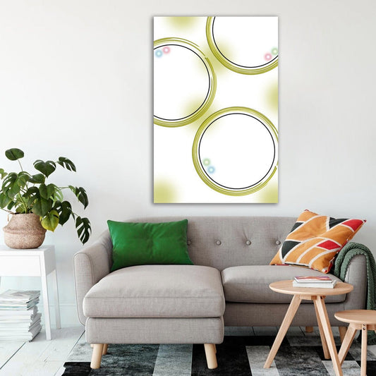 Cuadro Circulos Amarillos - Alive geek shop. Poster - Portrait - Alive Geek Shop 🧠 Gadgets que mejoran tu vida