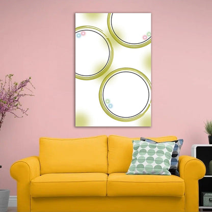 Cuadro Circulos Amarillos - Alive geek shop. Poster - Portrait - Alive Geek Shop 🧠 Gadgets que mejoran tu vida