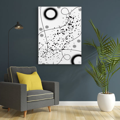 Cuadro Circulos Azul - Alive geek shop. Portrait Acrylic Prints - Table Stand - Alive Geek Shop  Gadgets que mejoran tu vida