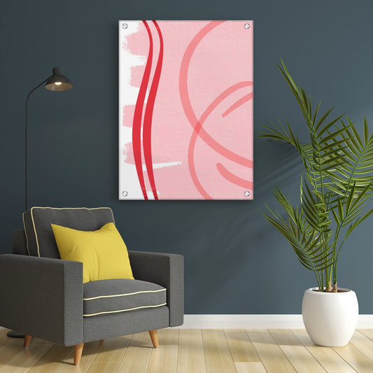 Cuadro Rojo - Alive geek shop. Portrait Acrylic Prints - Table Stand - Alive Geek Shop 🧠 Gadgets que mejoran tu vida