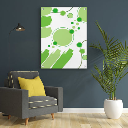 Cuadro verde - Alive geek shop. Portrait Acrylic Prints - Table Stand - Alive Geek Shop 🧠 Gadgets que mejoran tu vida