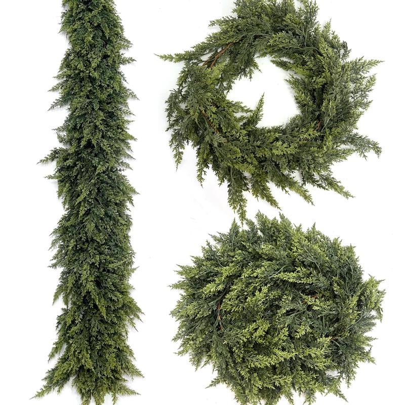 ¡Decora con estilo geek este invierno con nuestra guirnalda de cedro realista! - Alive Geek Shop Gadgets que mejoran tu vida