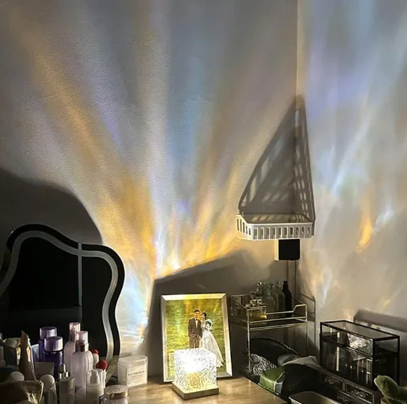 Led de agua -Alive geek shop. LED Water Ripple Projection Lamp with RGB Dimming - Alive Geek Shop Gadgets que mejoran tu vida