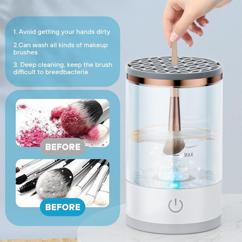 Brush Bae: Electric Makeup Brush Cleaner - The Ultimate Christmas Gift! - Alive Geek Shop 🧠 Gadgets que mejoran tu vida