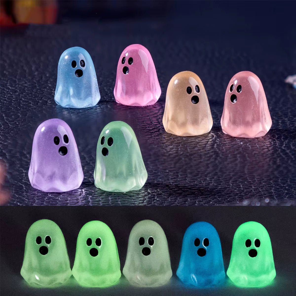 Mini Espeluznantes Fantasmas Resplandecientes -¡Haz que tu Halloween brille! - Alive Geek Shop 🧠 Gadgets que mejoran tu vida