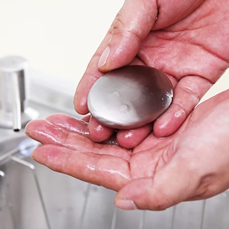 Funky Fresh Hands: Stainless Steel Soap - Say Goodbye to Odors! - Alive Geek Shop 🧠 Gadgets que mejoran tu vida