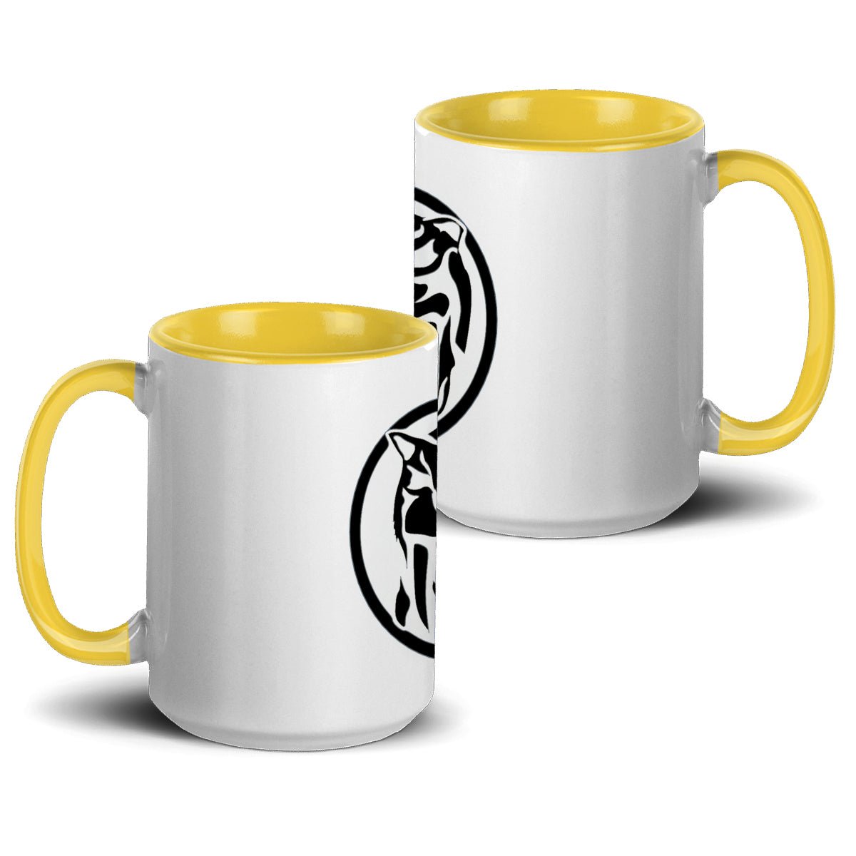 Taza Power ranger amarillo - Alive geek shop. Accent Mug 15Oz (US) - Alive Geek Shop 🧠 Gadgets que mejoran tu vida