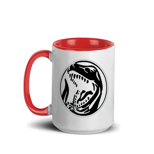 Taza Power Ranger Rojo - Alive geek shop. Accent Mug 15Oz (US) - Alive Geek Shop 🧠 Gadgets que mejoran tu vida