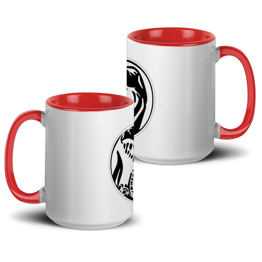Taza Power ranger Rojo - Alive geek shop. Accent Mug 15Oz (US) - Alive Geek Shop 🧠 Gadgets que mejoran tu vida