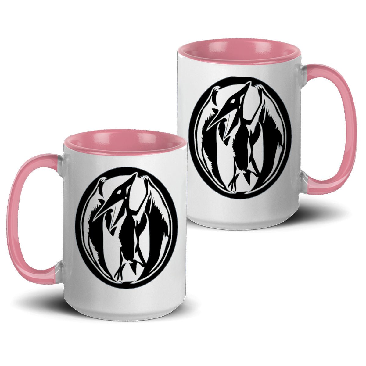 Taza Power Ranger Rosa - Alive geek shop .Accent Mug 15Oz (US) - Alive Geek Shop 🧠 Gadgets que mejoran tu vida