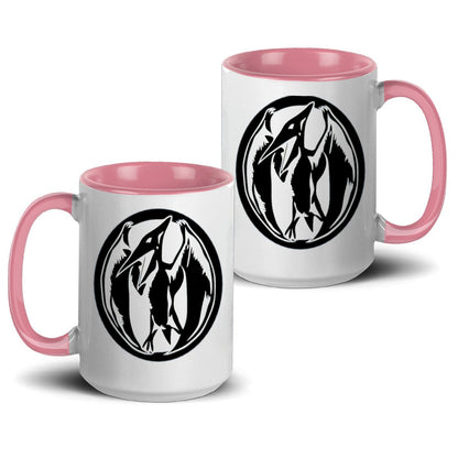 Taza Power Ranger Rosa - Alive geek shop .Accent Mug 15Oz (US) - Alive Geek Shop 🧠 Gadgets que mejoran tu vida