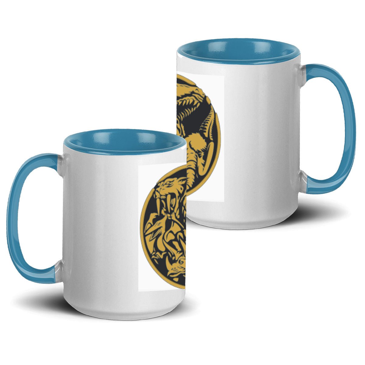 Taza Power ranger todos - Alive geek shop. Accent Mug 15Oz (US) - Alive Geek Shop 🧠 Gadgets que mejoran tu vida