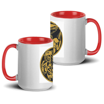 Taza Power ranger todos - Alive geek shop. Accent Mug 15Oz (US) - Alive Geek Shop 🧠 Gadgets que mejoran tu vida
