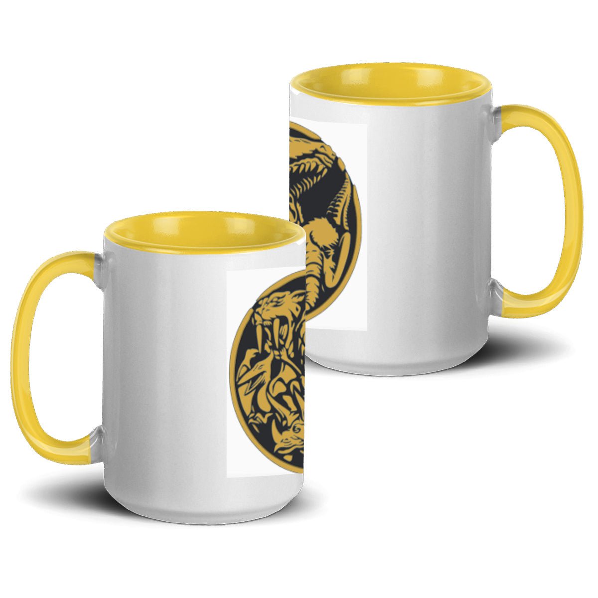 Taza Power ranger todos - Alive geek shop. Accent Mug 15Oz (US) - Alive Geek Shop 🧠 Gadgets que mejoran tu vida