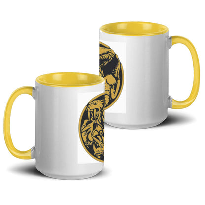 Taza Power ranger todos - Alive geek shop. Accent Mug 15Oz (US) - Alive Geek Shop 🧠 Gadgets que mejoran tu vida