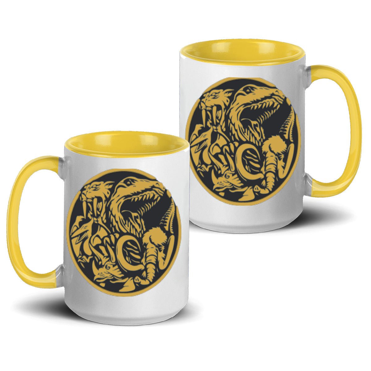 Taza Power ranger todos - Alive geek shop. Accent Mug 15Oz (US) - Alive Geek Shop 🧠 Gadgets que mejoran tu vida