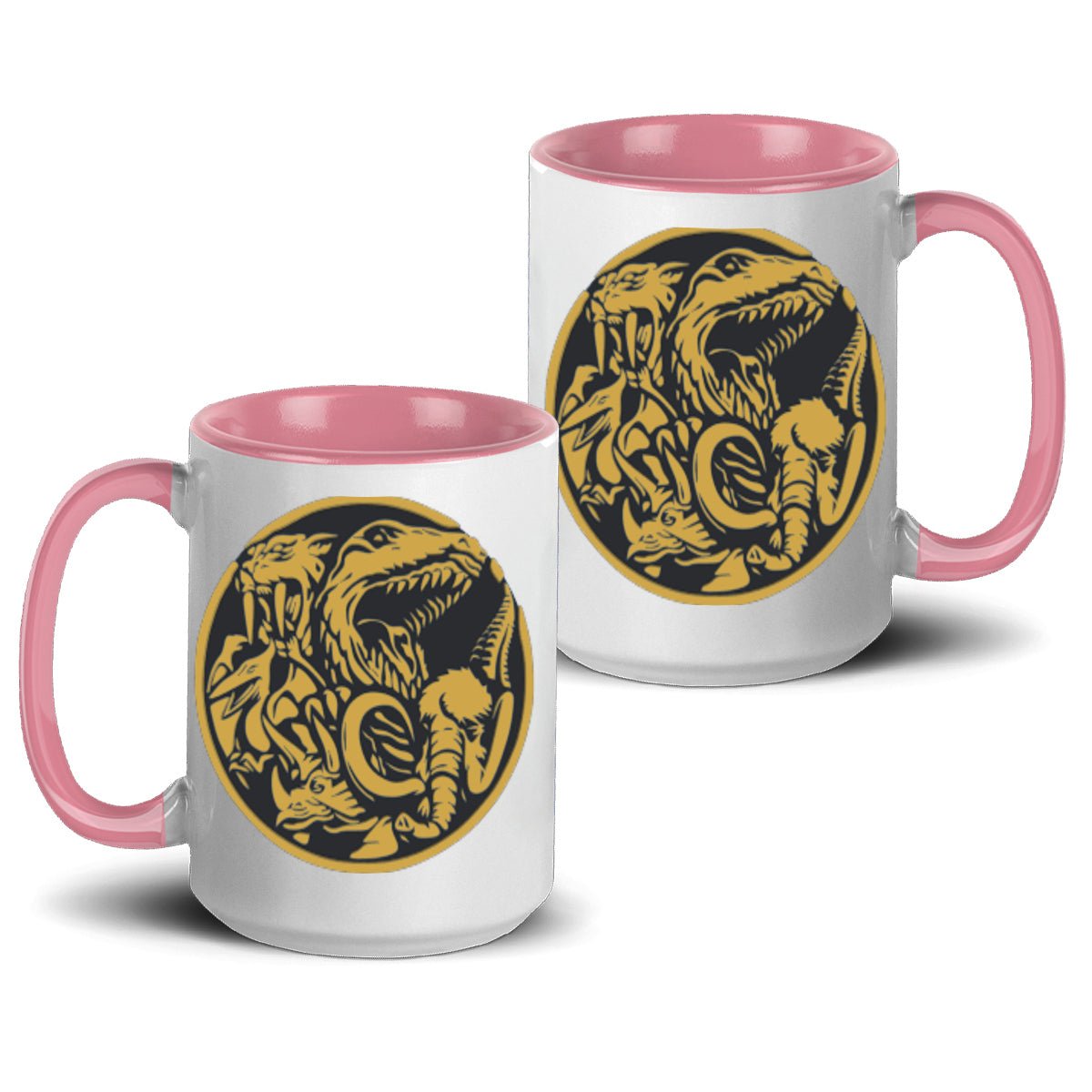 Taza Power ranger todos - Alive geek shop. Accent Mug 15Oz (US) - Alive Geek Shop 🧠 Gadgets que mejoran tu vida