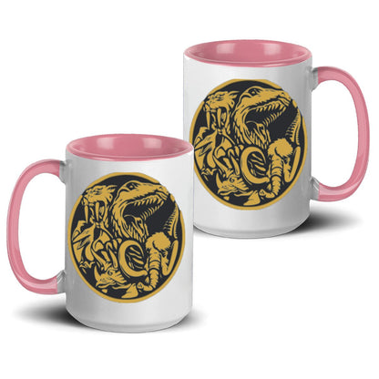 Taza Power ranger todos - Alive geek shop. Accent Mug 15Oz (US) - Alive Geek Shop 🧠 Gadgets que mejoran tu vida
