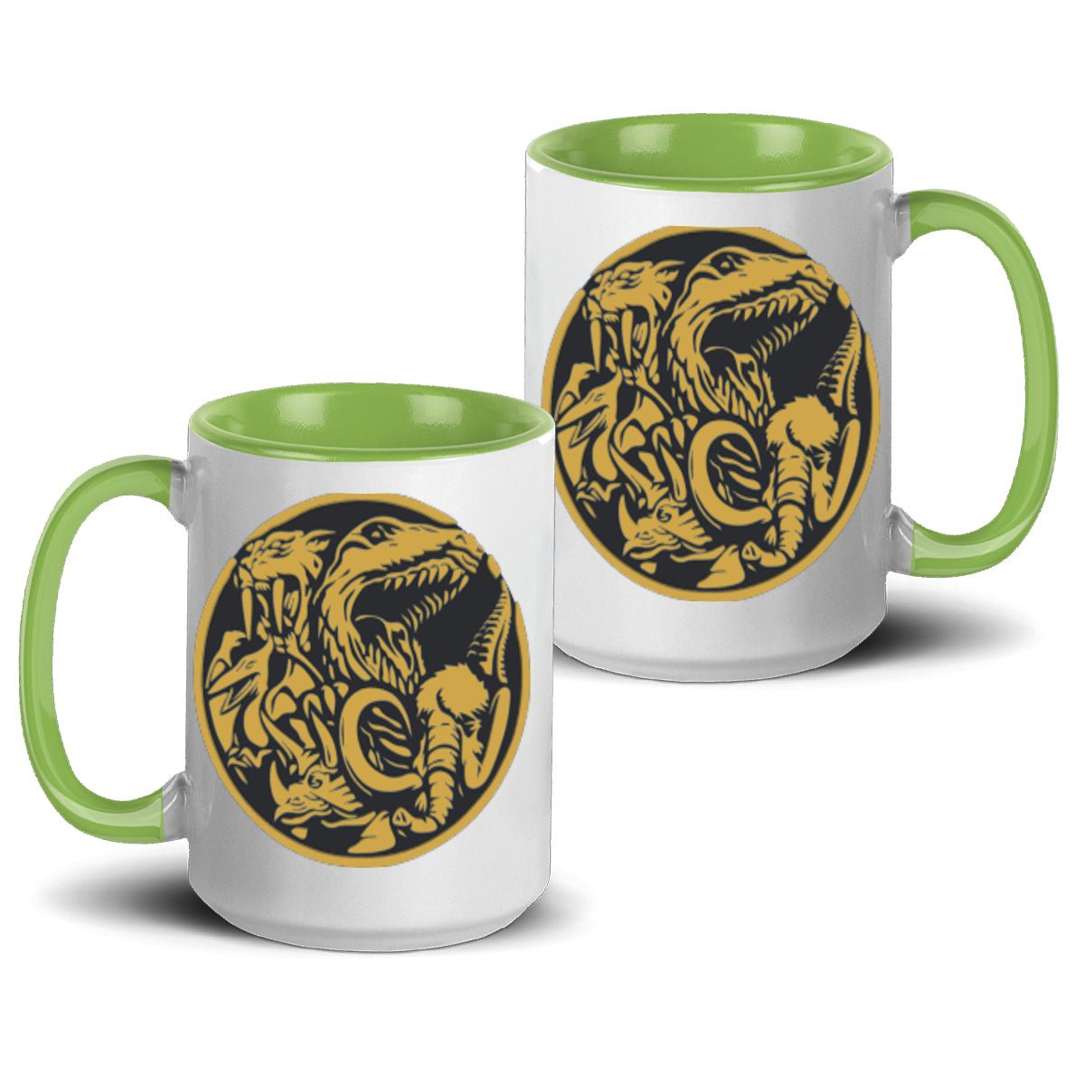 Taza Power ranger todos - Alive geek shop. Accent Mug 15Oz (US) - Alive Geek Shop 🧠 Gadgets que mejoran tu vida