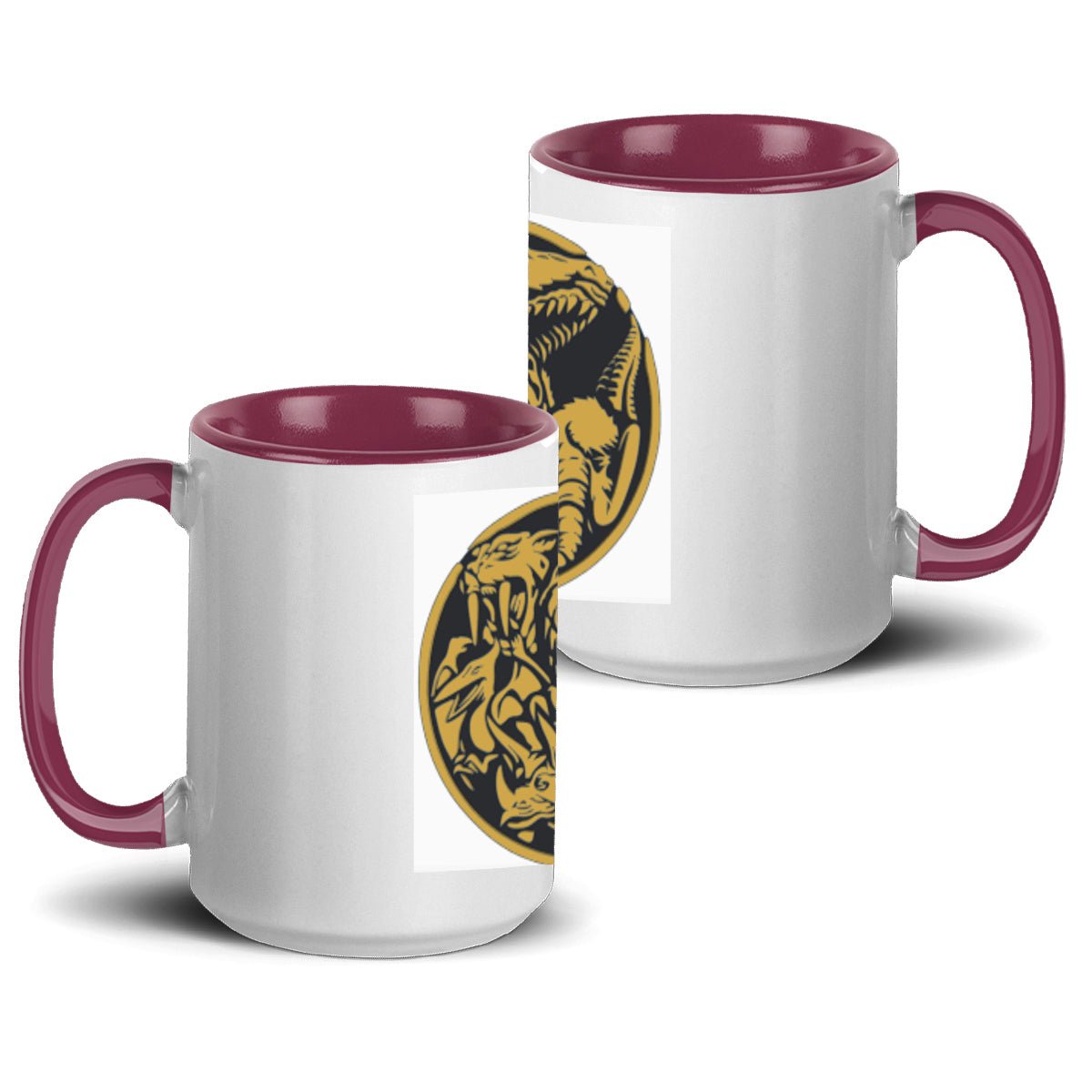 Taza Power ranger todos - Alive geek shop. Accent Mug 15Oz (US) - Alive Geek Shop 🧠 Gadgets que mejoran tu vida