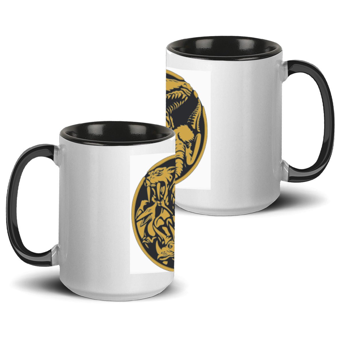 Taza Power ranger todos - Alive geek shop. Accent Mug 15Oz (US) - Alive Geek Shop 🧠 Gadgets que mejoran tu vida