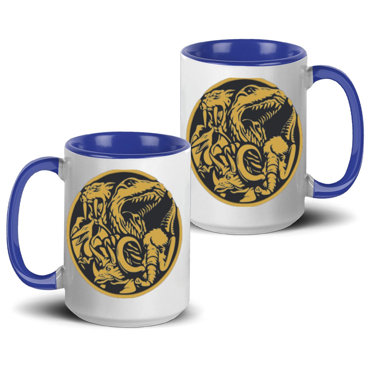 Taza Power ranger todos - Alive geek shop. Accent Mug 15Oz (US) - Alive Geek Shop 🧠 Gadgets que mejoran tu vida