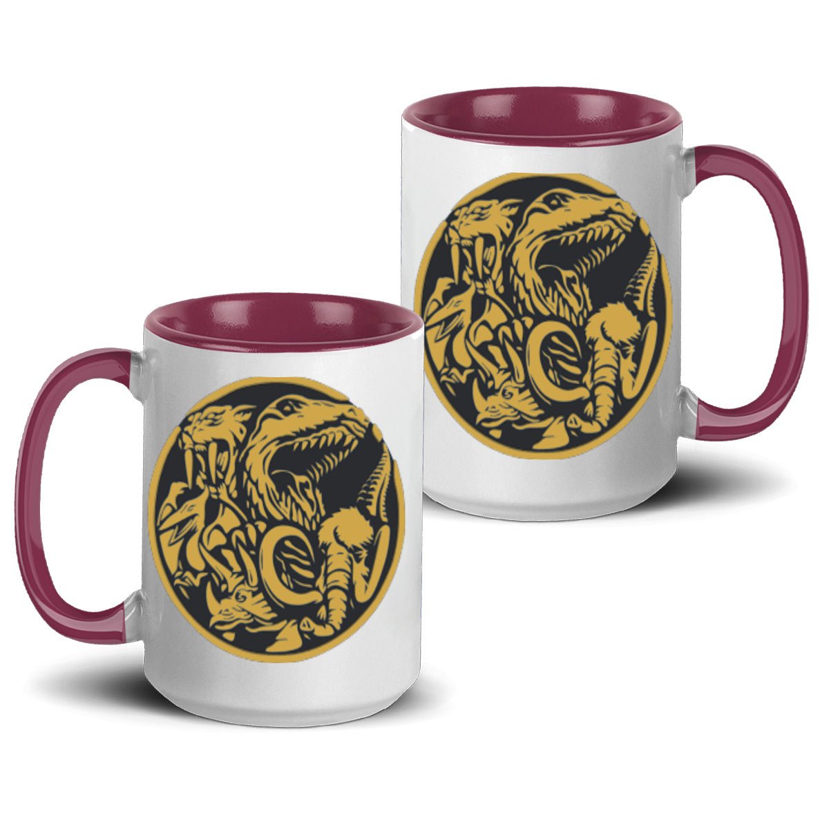 Taza Power ranger todos - Alive geek shop. Accent Mug 15Oz (US) - Alive Geek Shop 🧠 Gadgets que mejoran tu vida