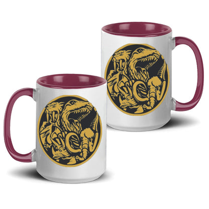 Taza Power ranger todos - Alive geek shop. Accent Mug 15Oz (US) - Alive Geek Shop 🧠 Gadgets que mejoran tu vida