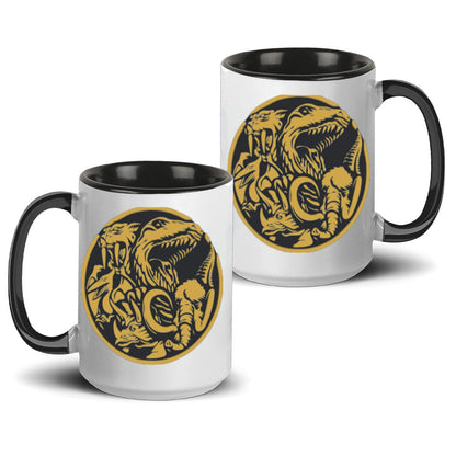 Taza Power ranger todos - Alive geek shop. Accent Mug 15Oz (US) - Alive Geek Shop 🧠 Gadgets que mejoran tu vida