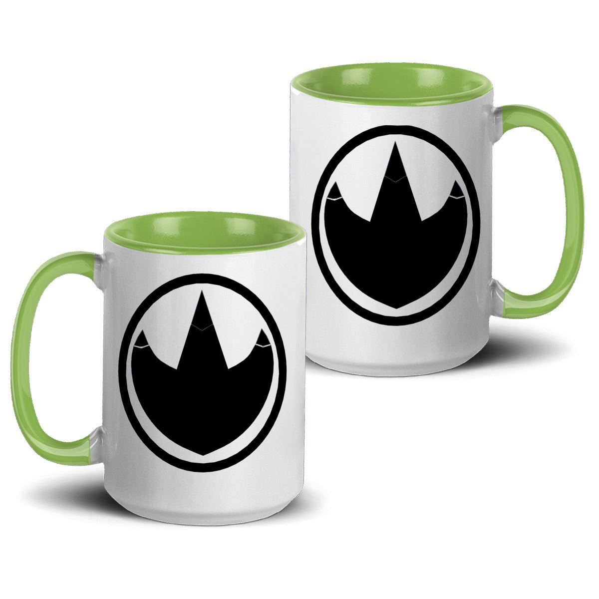Taza Power Ranger verde - Alive geek shop. Accent Mug 15Oz (US) - Alive Geek Shop 🧠 Gadgets que mejoran tu vida